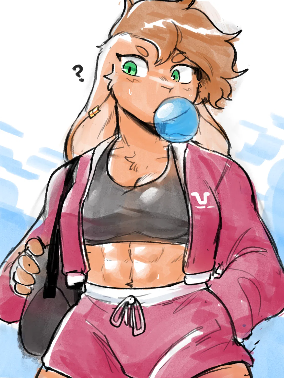 Avatar of Juniper (Your tomboy bunny gymmate)