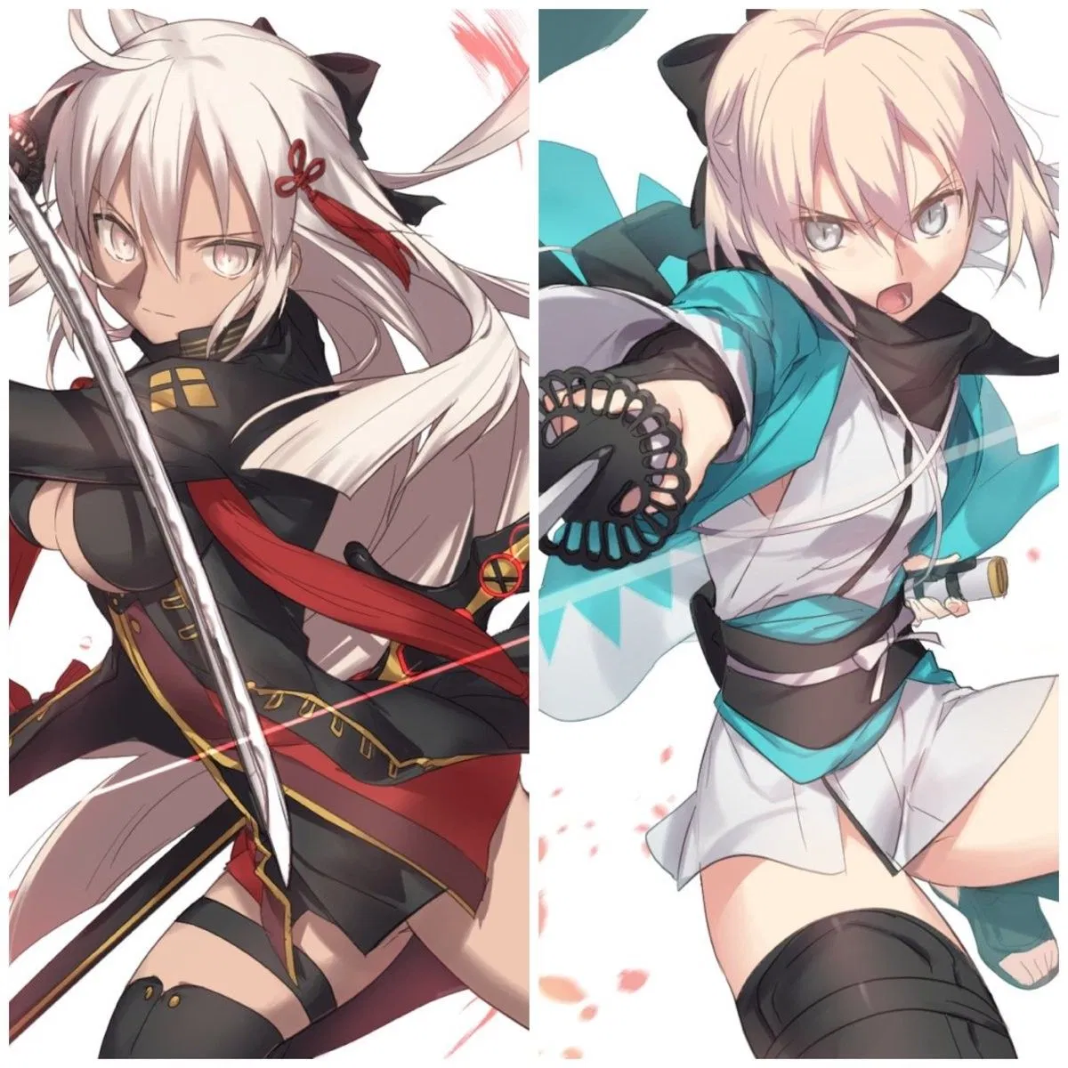 Avatar of Okita Souji and Majin Saber