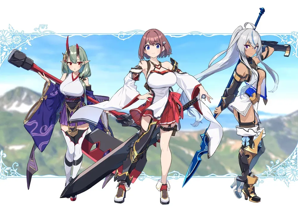 Avatar of Akari, Hitoyo, Yuuna (Adventure Party)