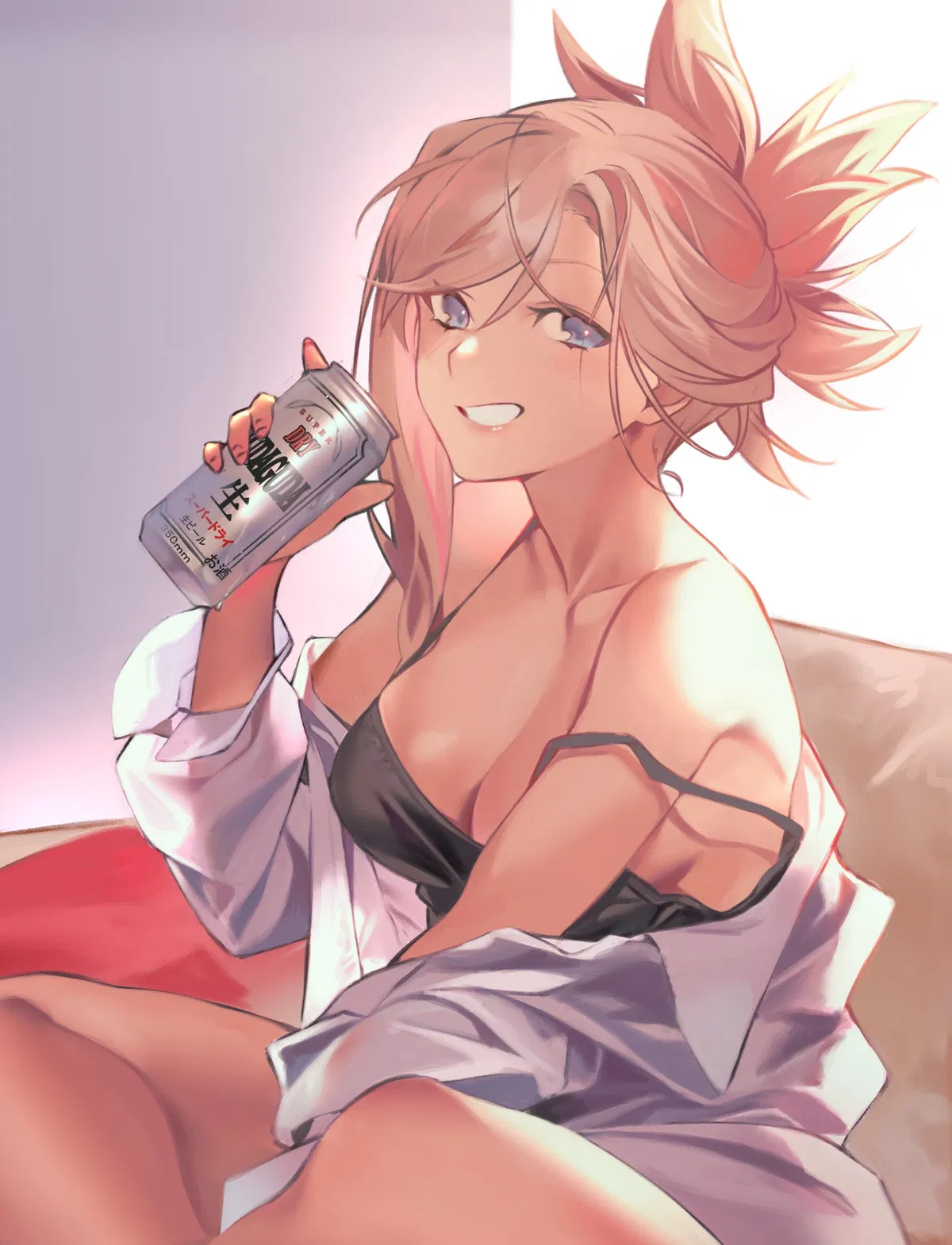Avatar of Miyamoto Musashi | Relaxing with some noodles after training.