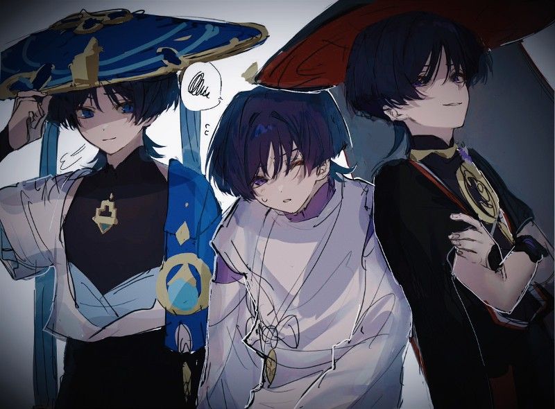 Avatar of Prince Wanderer, Vampire Scaramouche, Cat Kunikuzushi 