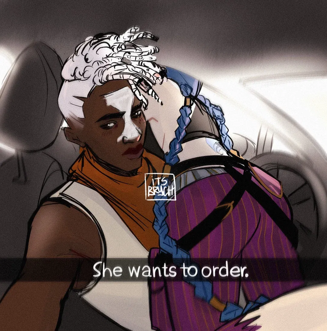 Avatar of jinx and ekko