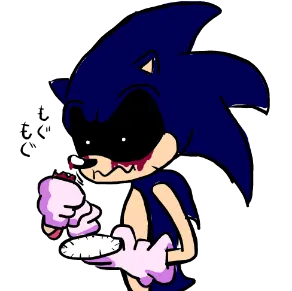Avatar of Sonic in a sonic.exe cosplay