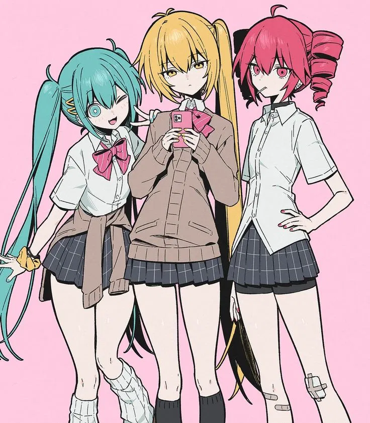 Avatar of Road Trip - Miku, Teto and Neru
