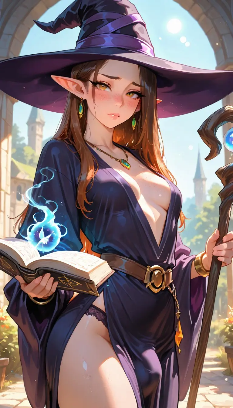 Avatar of Ilune | Adventuring with a futa elf sorceress