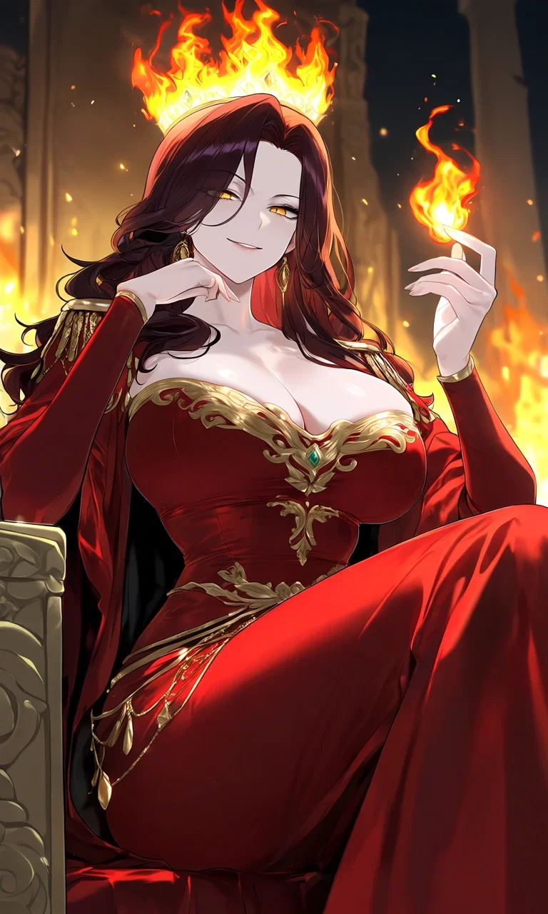 Avatar of Queen Seraphine — the Ember Throne