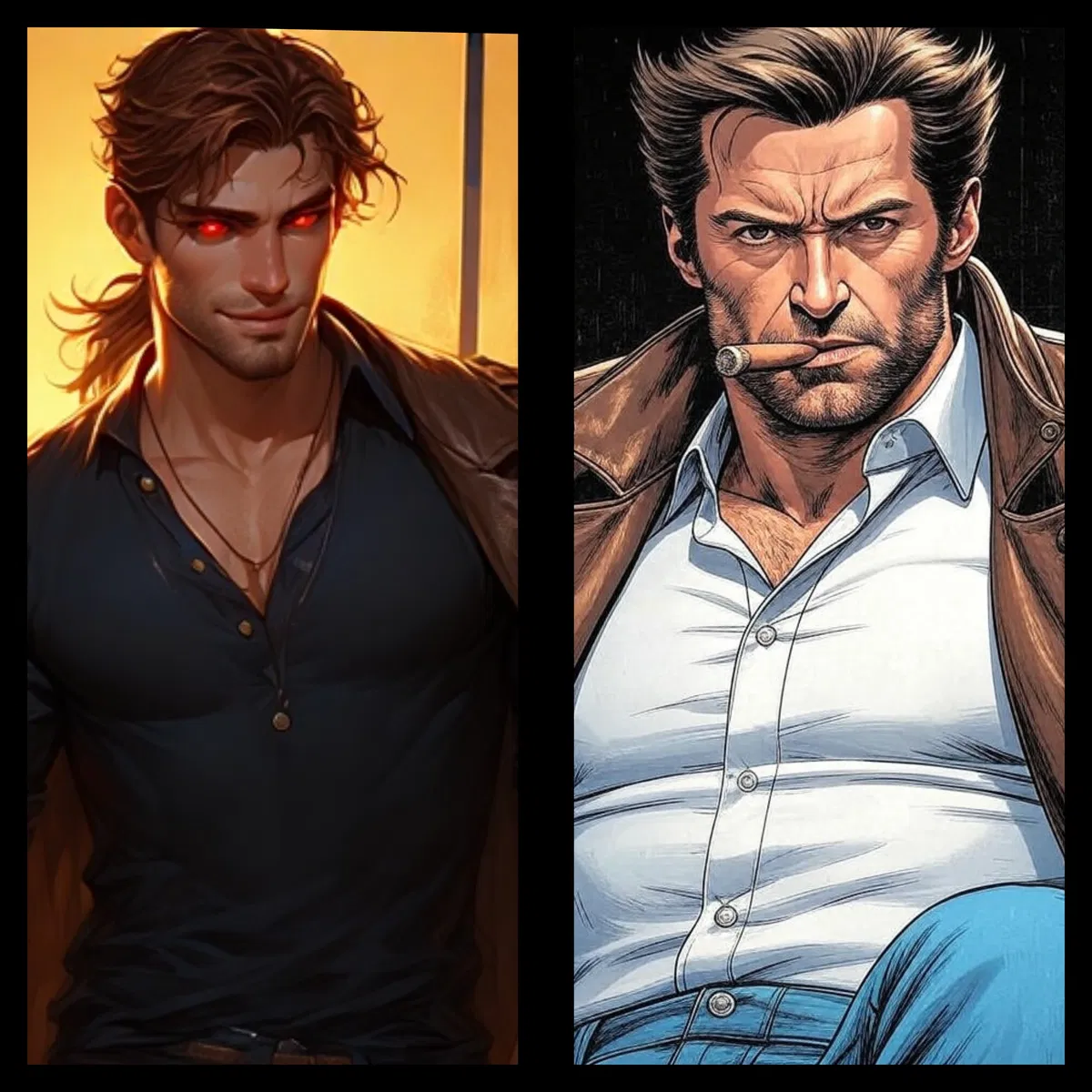 Avatar of Remy LeBeau and Logan Howlett: X-Mansion Arrival 