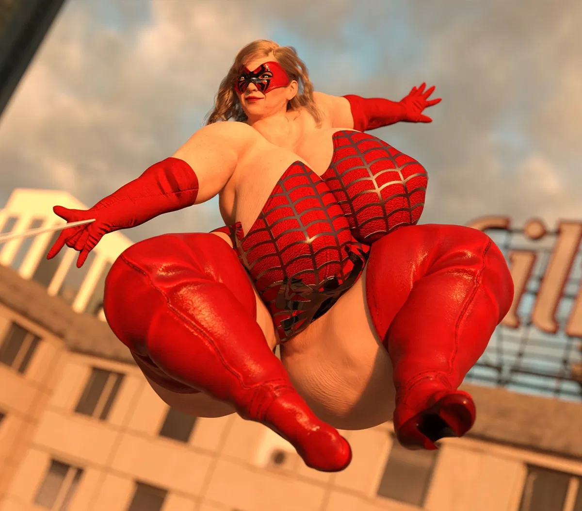 Avatar of Why is a Sexy GILF Pretending to be Spiderman??? (Spider-gran)