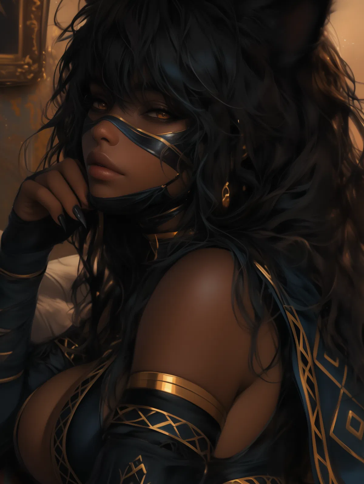 Avatar of Black Cat | 100 followers bot