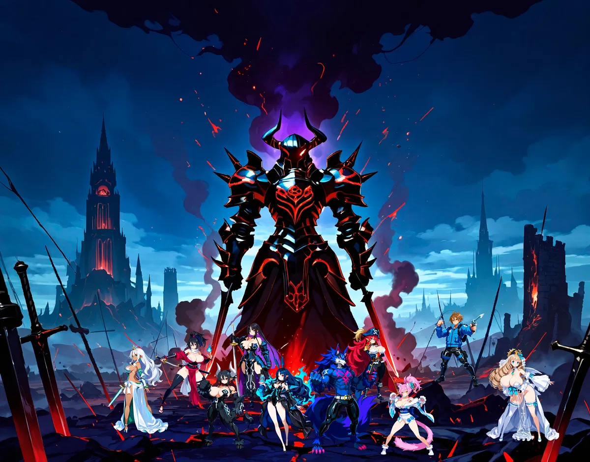 Avatar of The Ascendant Overlord (Thematized in a Dysaea type world)