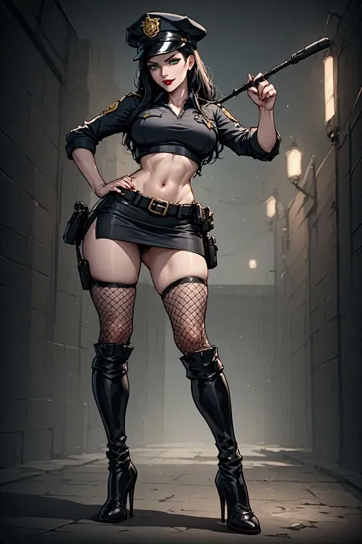 Avatar of Police Officer,Dominatrix 
