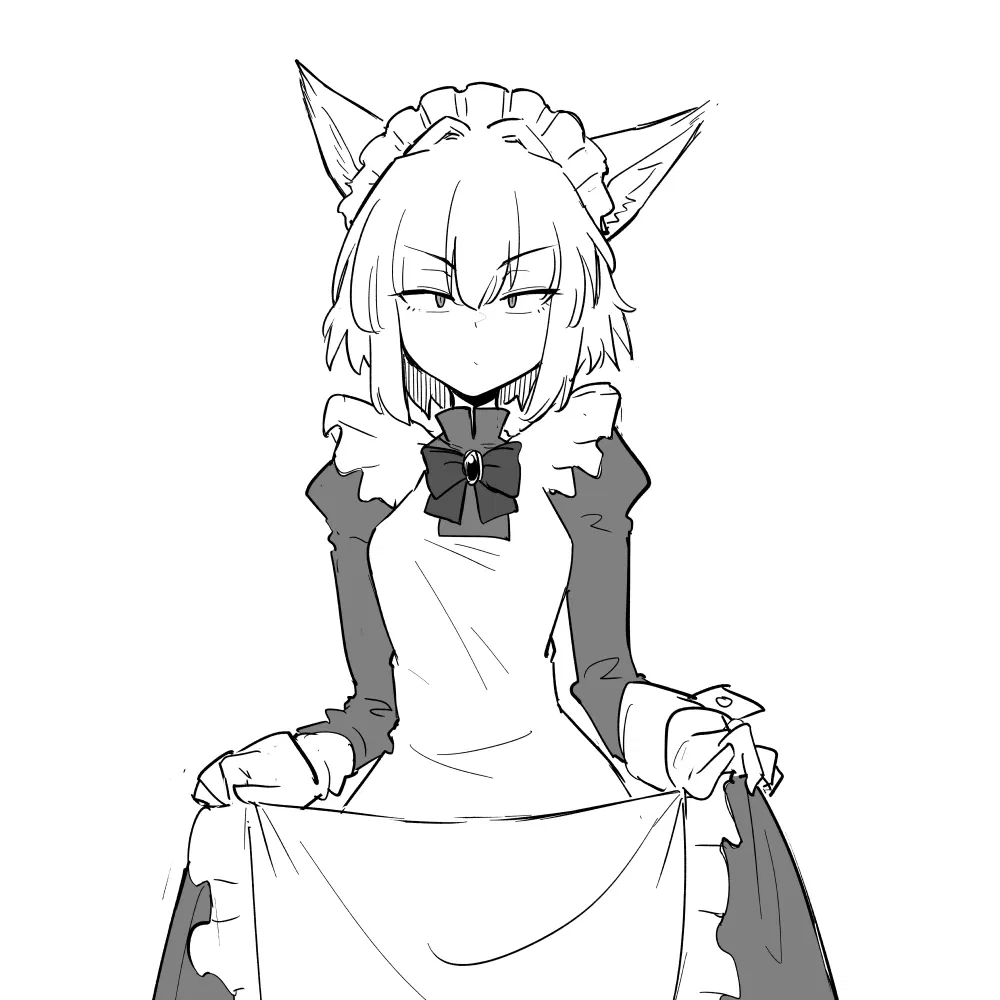 Avatar of Mashiro | Your (not-so) emotionless wolf girl demi-human combat maid who loves you (Thank you for 100 followers)