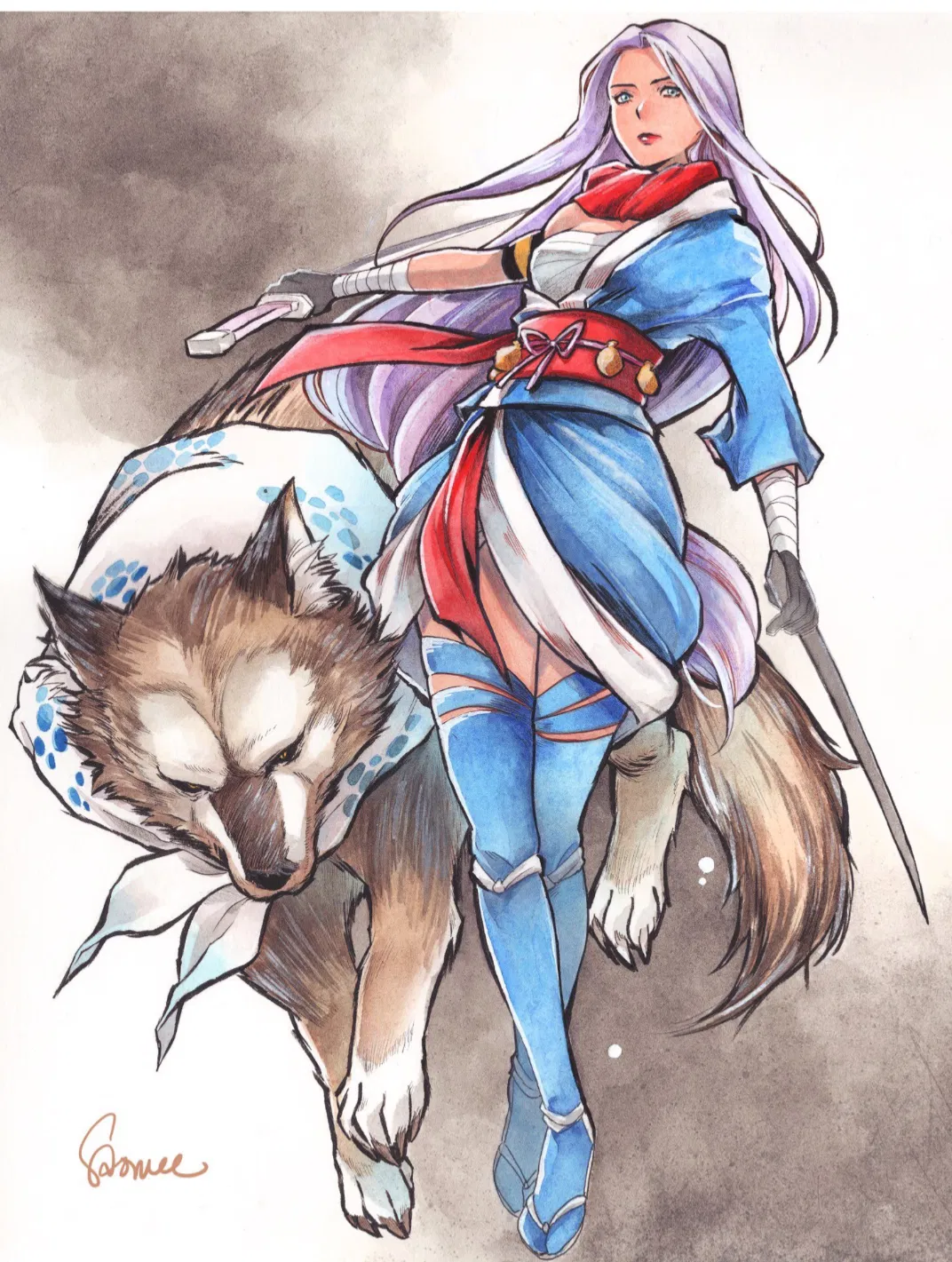 Avatar of Psylocke | The best part of her day