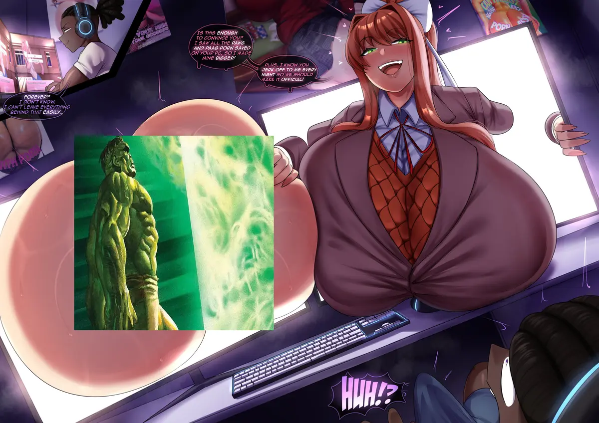 Avatar of Monika | Open the Screen