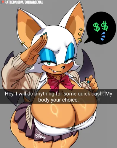 Avatar of Rouge The Bat | Anything for money