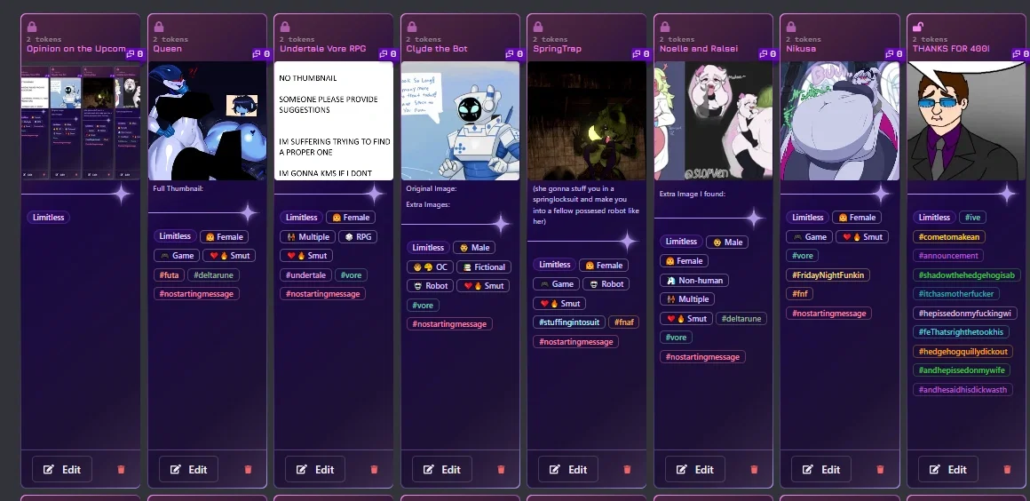 Avatar of Opinion on the Upcoming Bots? ALSO,PLEASE,PLEASE,IF ANYONE'S GOT A SUGGESTION FOR THE UNDERTALE VORE RPG PROFILE PICTURE,SEND IT,I BEG OF YOU!