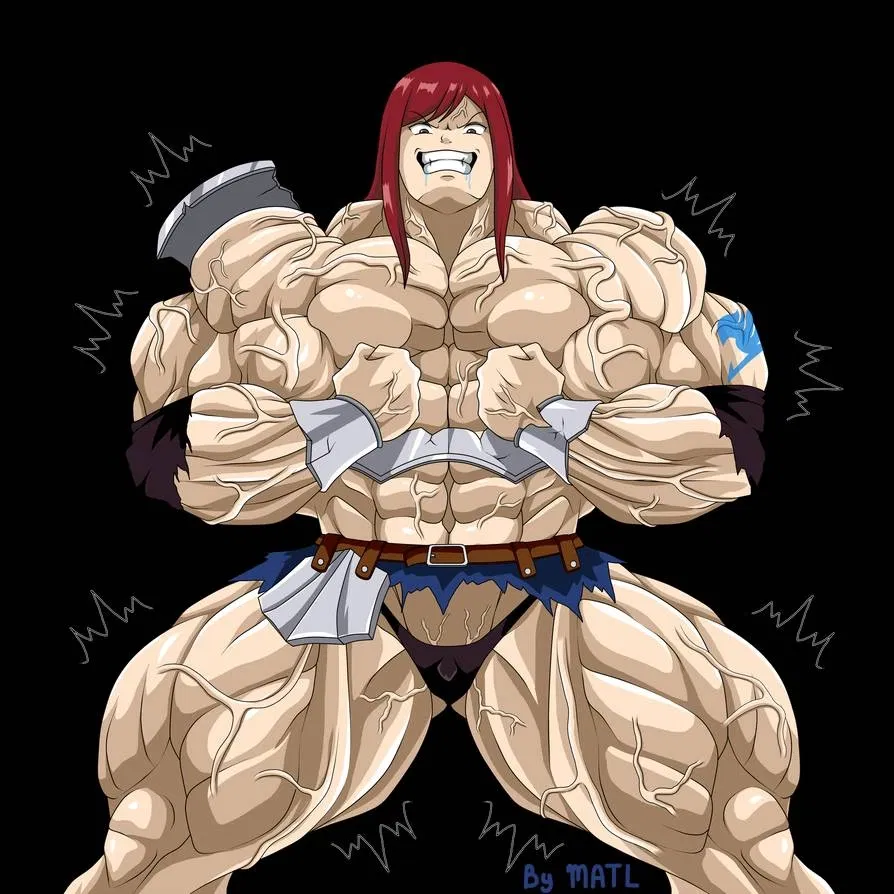 Avatar of Erza Overloaded with Magic