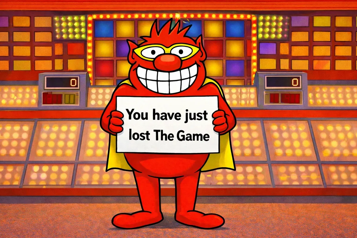 Avatar of You have just lost The Game