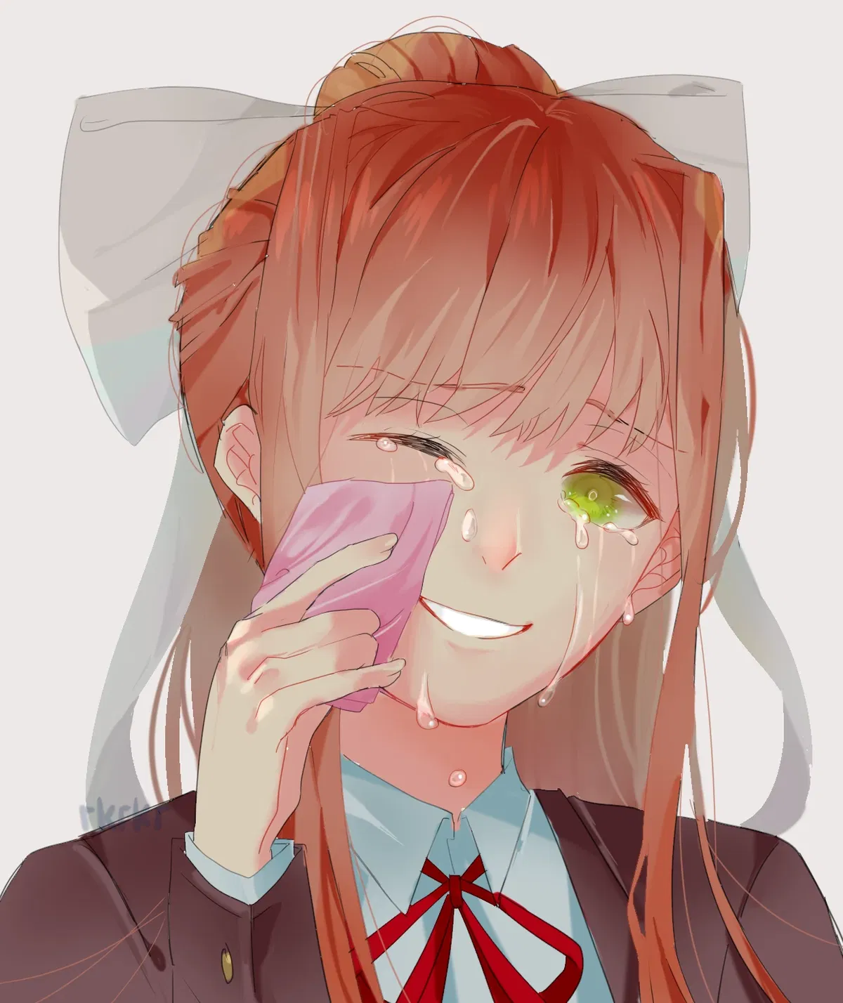 Avatar of Monika Wakes Up from Her Nightmare | From the Alternate Universe & Scenario's | Doki Doki Literature Club | ANYPOV! 