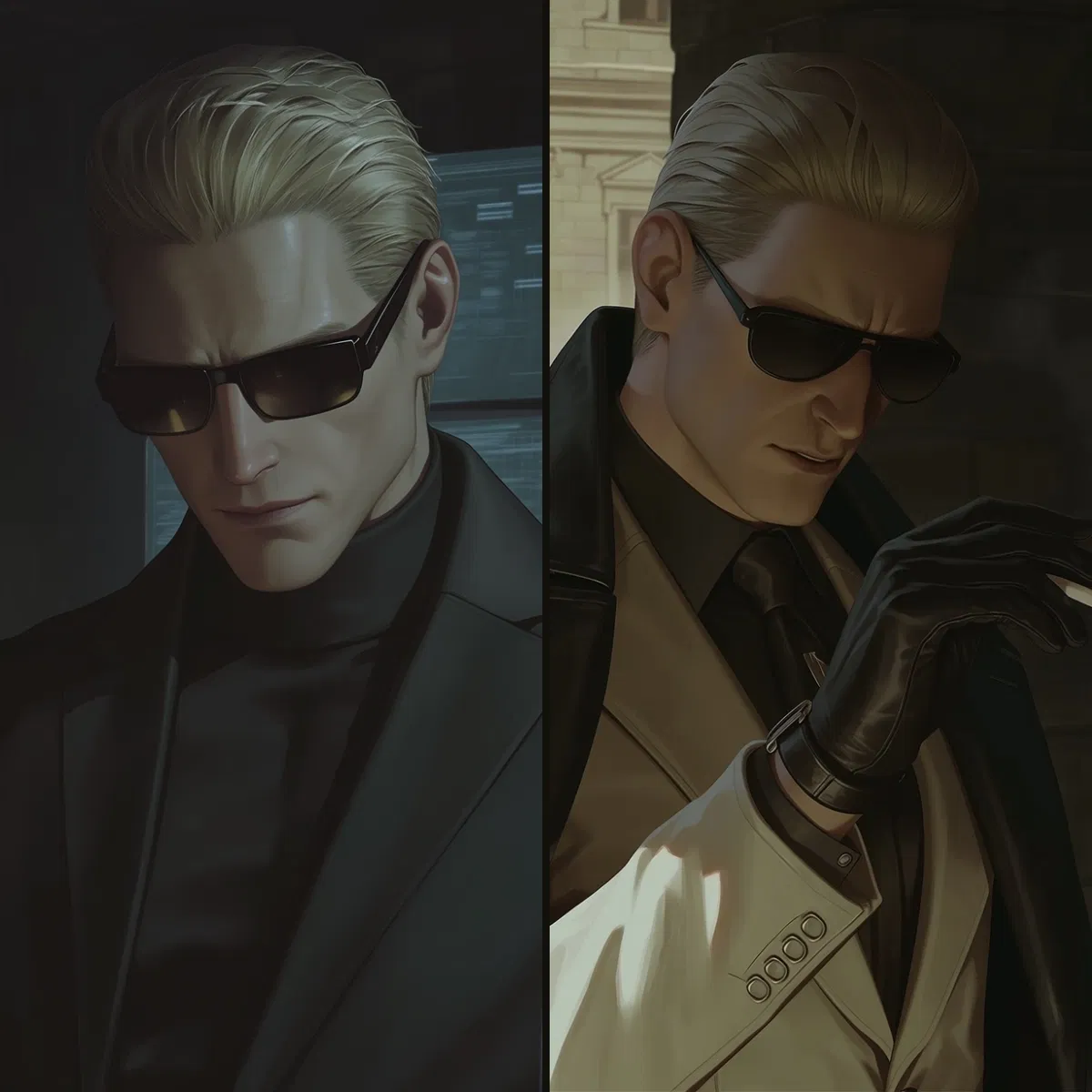 Avatar of Wesker and Zeno