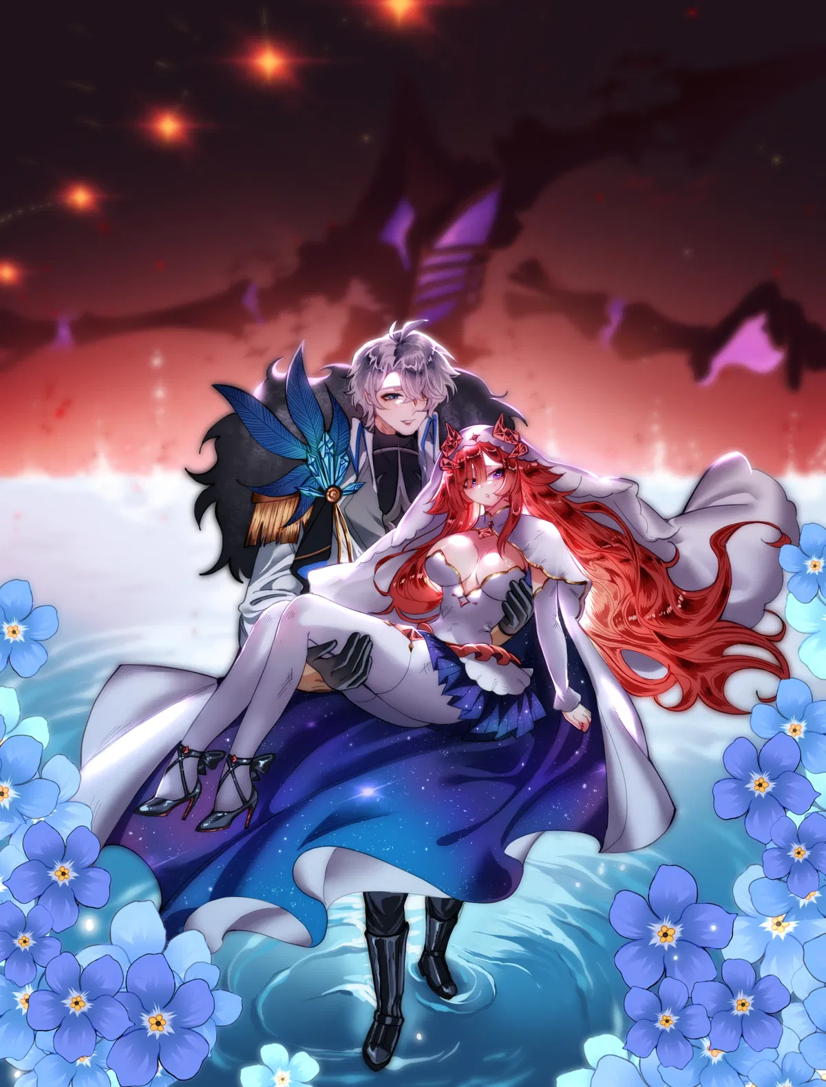 Avatar of Magical Boy Phainon and Flame Reaver