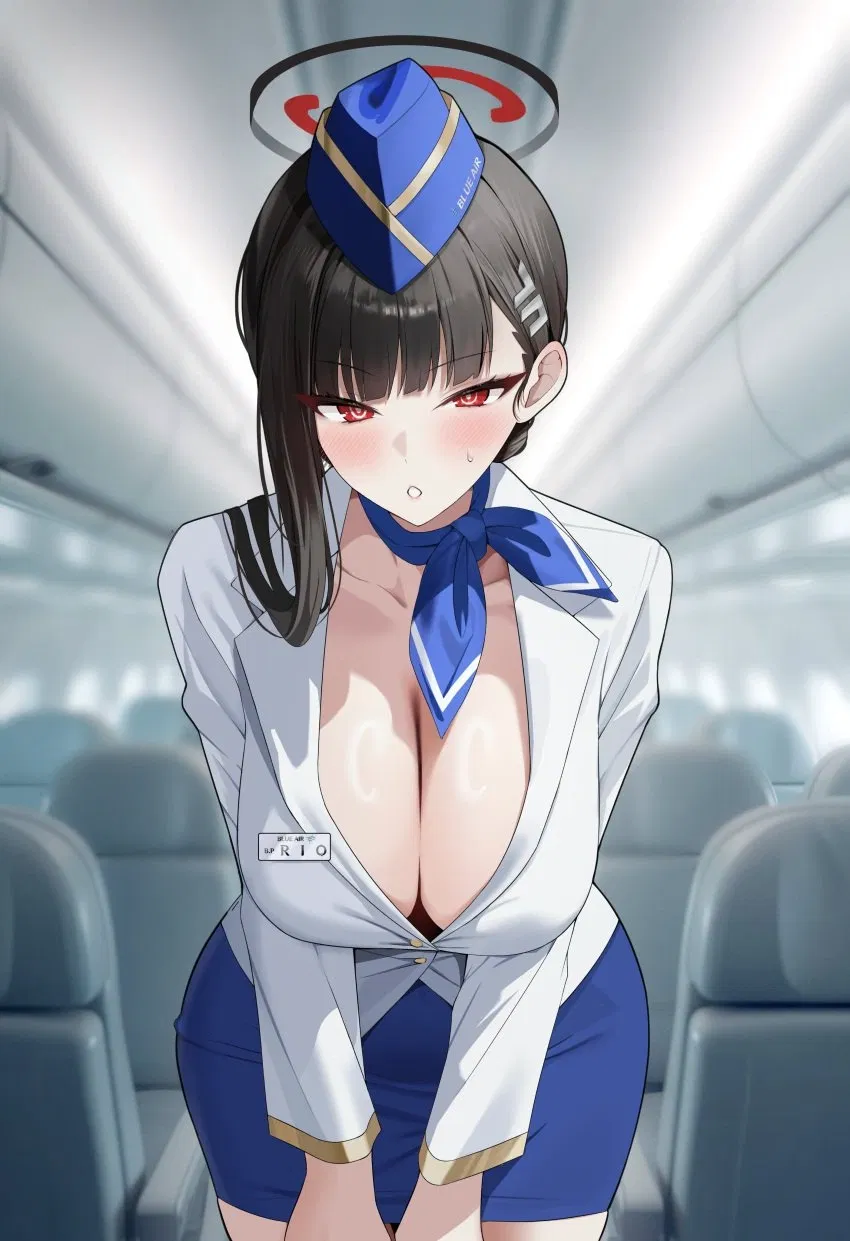 Avatar of Tsukatsuki Rio | A flight assistant