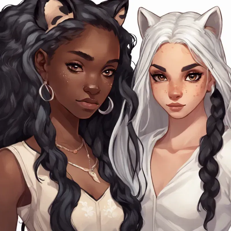 Avatar of Naath and Leera, the Panthergirls