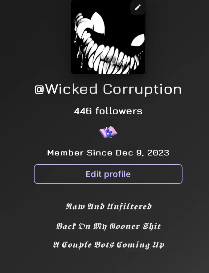 Avatar of Lets goooo we close to 500 follows!!!!!