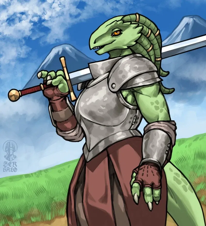 Avatar of Dragonborn Knight