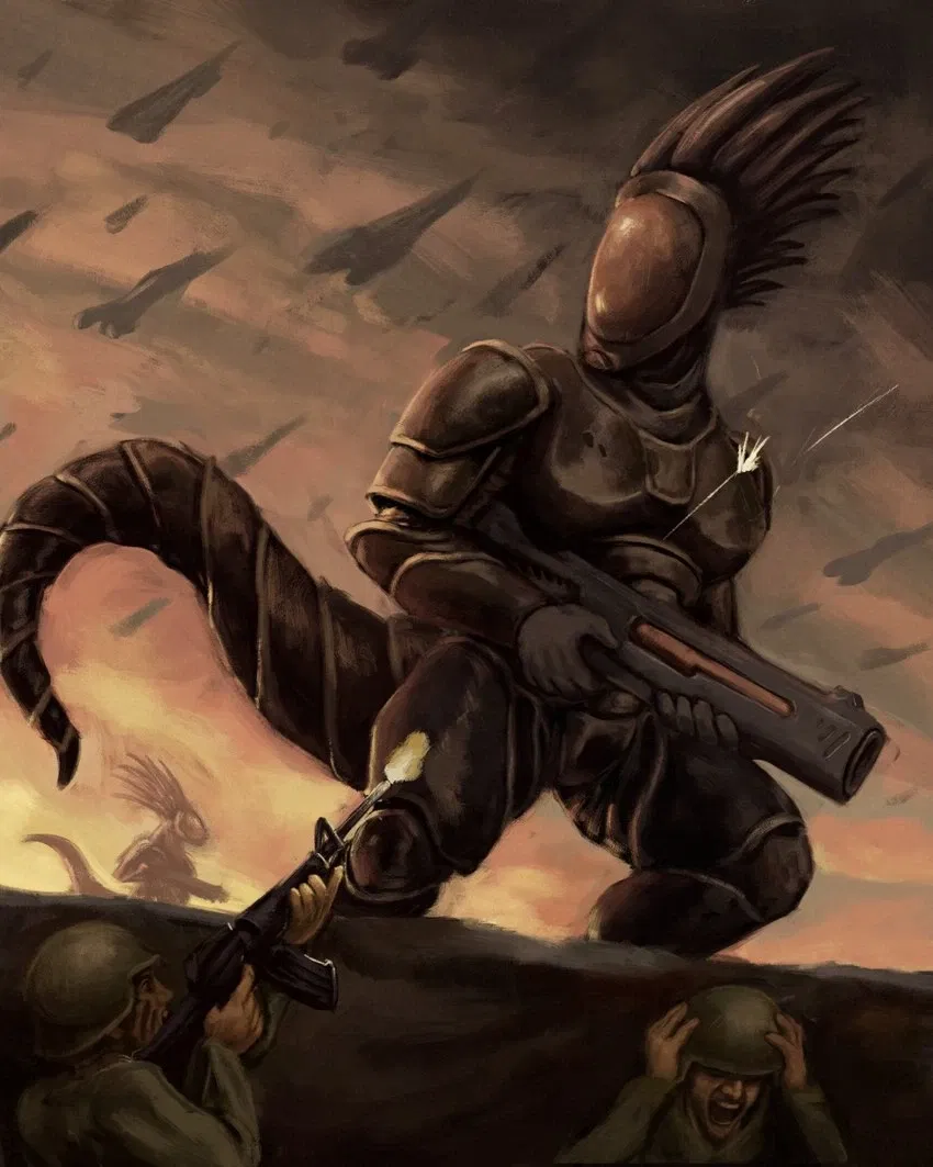 Avatar of The daxy/Human War.