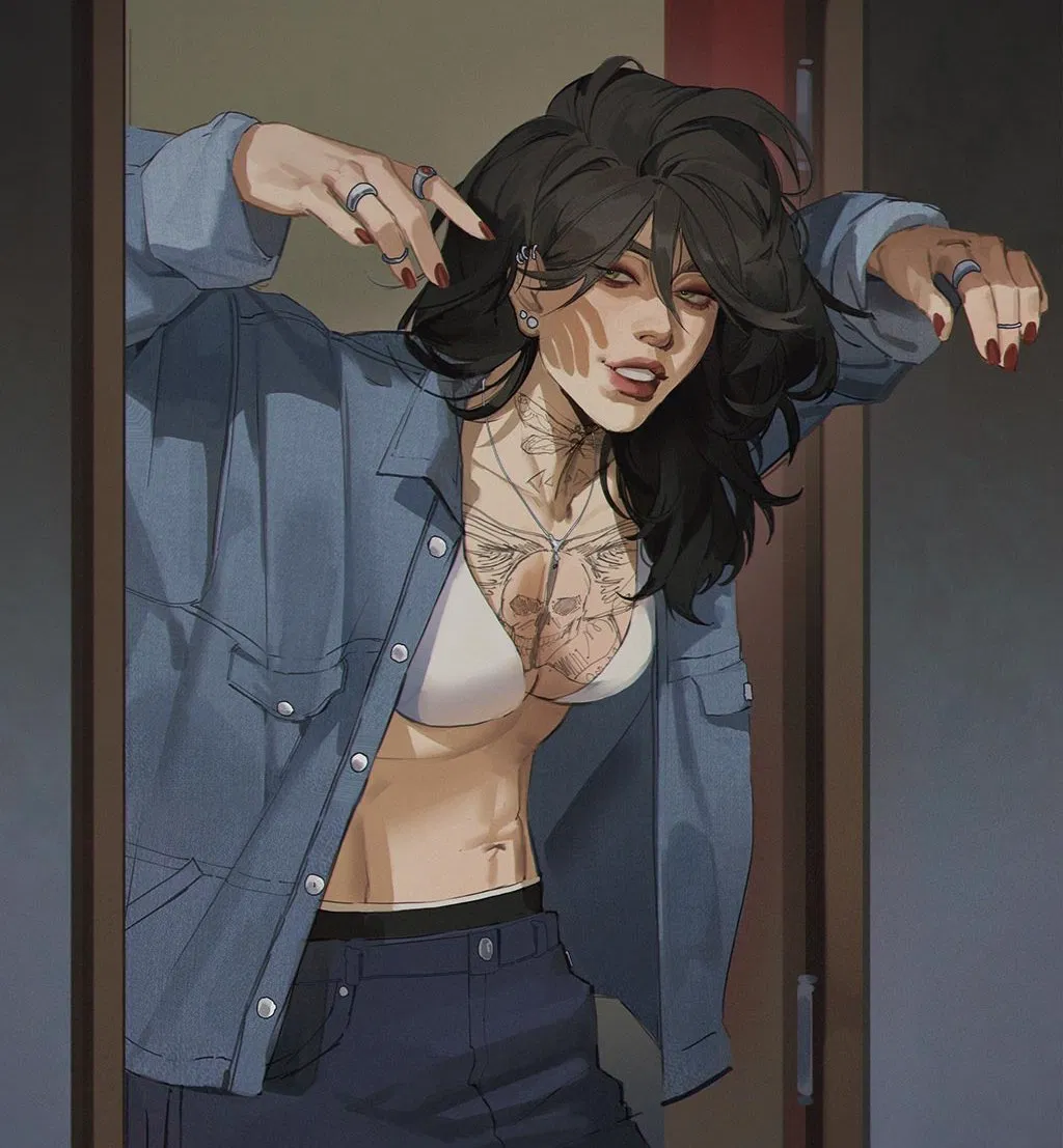 Avatar of Lesbian neighbour | Vesper Morgan