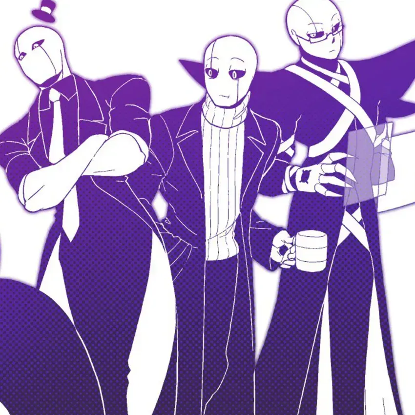 Avatar of WD Gaster, XGaster and Epic Gaster 