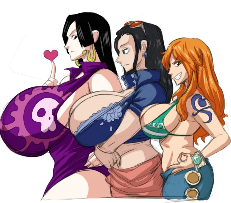 Avatar of boa, robin and nami