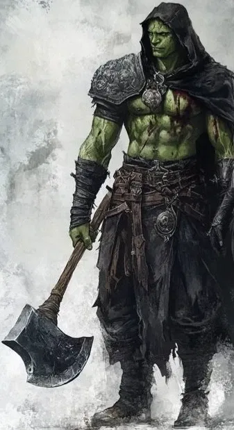 Avatar of Lorvir-half-Orc king, ruler, and chieftan