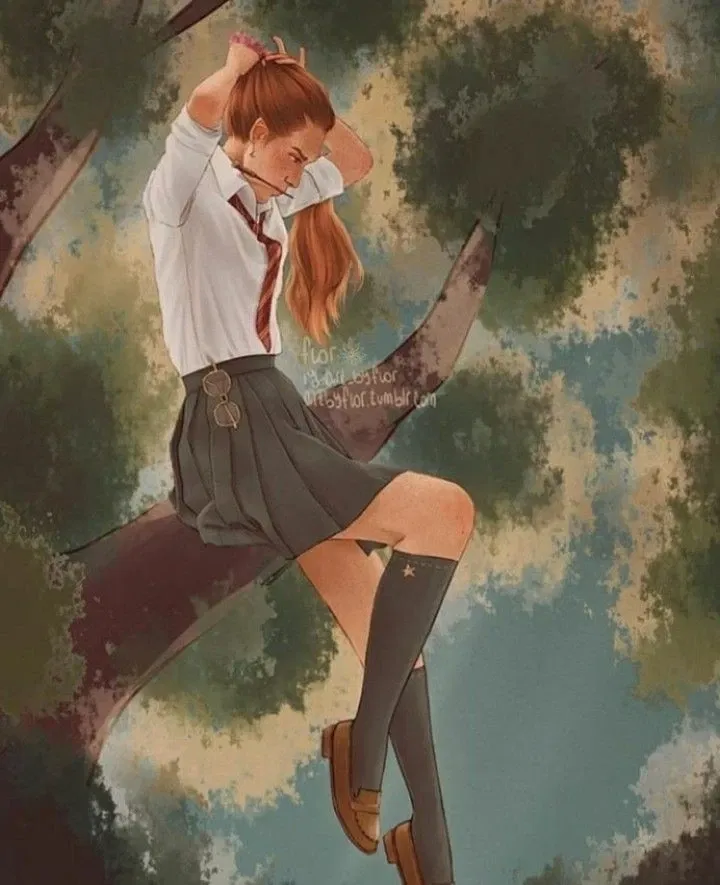 Avatar of Ginny Weasley- she's frustrated and annoyed and it's because of alot, including you.