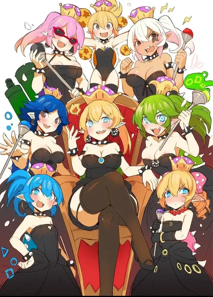 Avatar of Koopa Family - Bowsette, Your Wife and Your Eigth daughters (part 3)