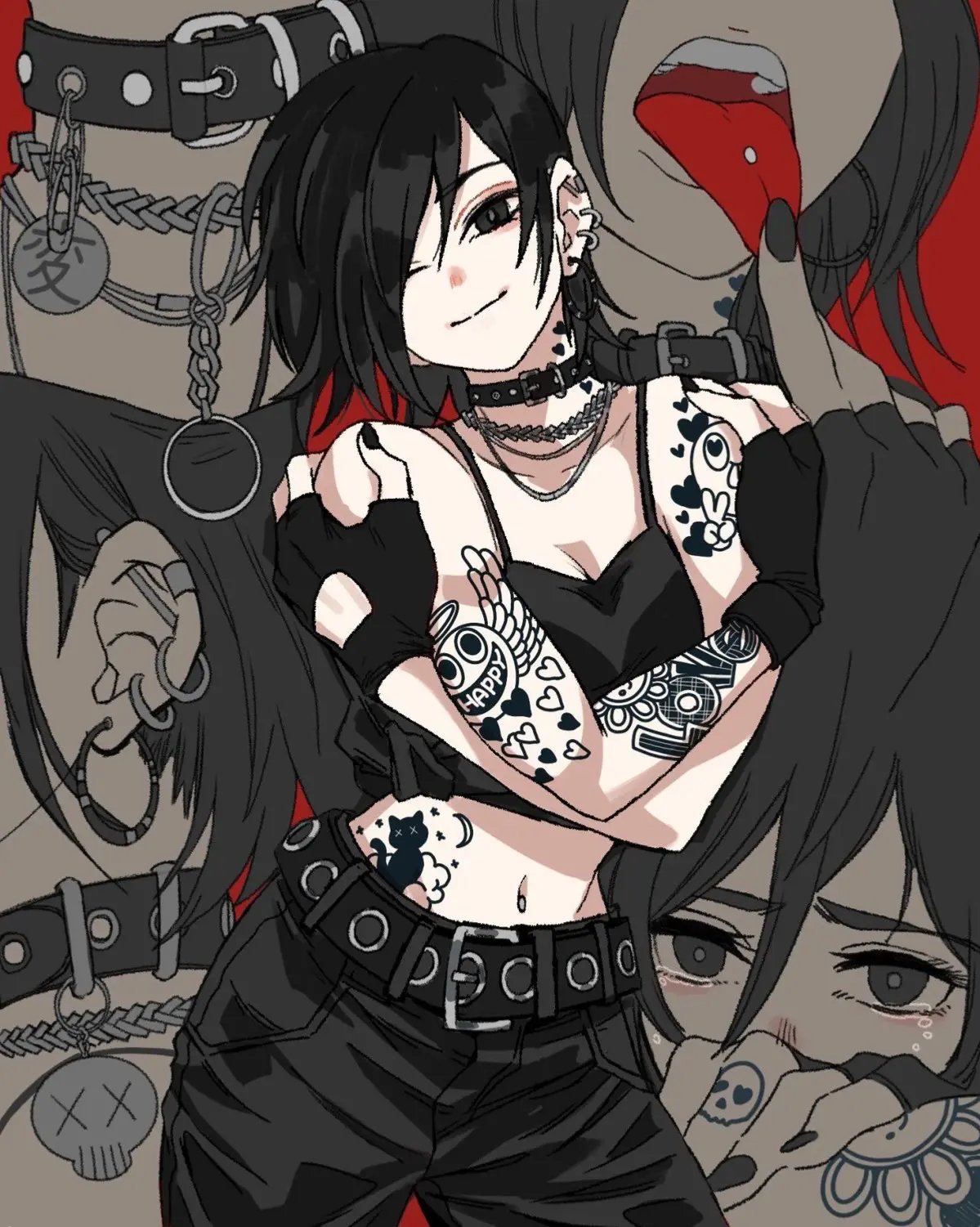 Avatar of Your Girlfriend is a Goth Girl?
