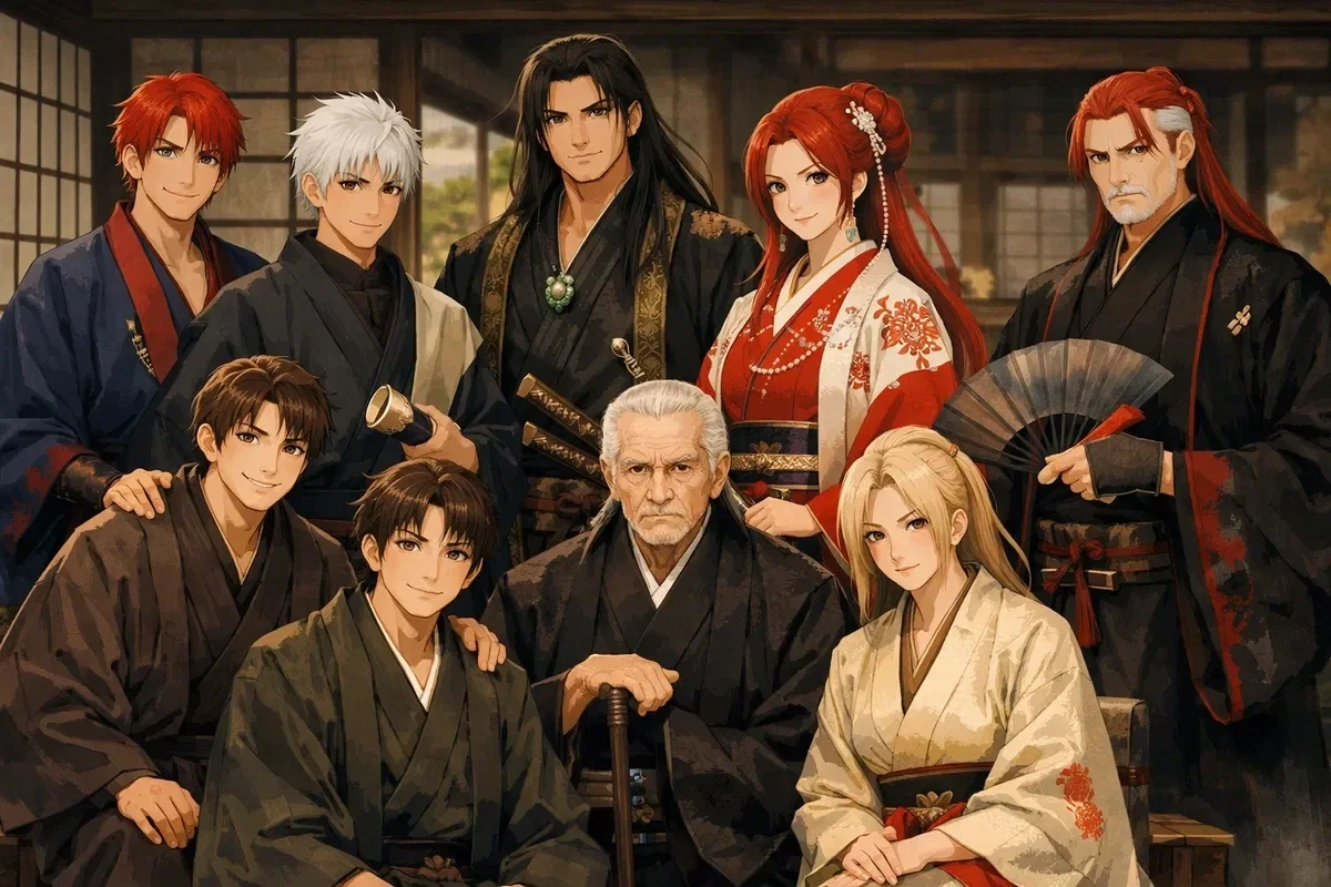 Avatar of clan Senju and clan Uzumaki