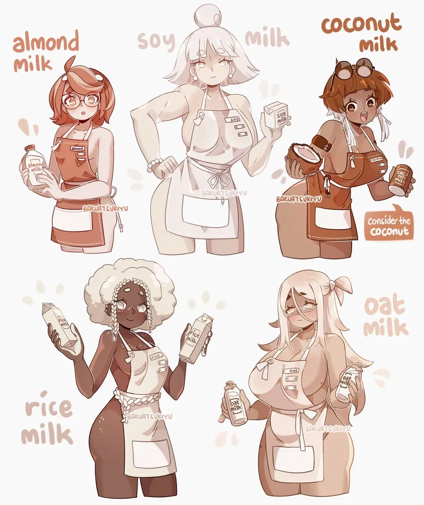 Avatar of The Milk Girls - Visiting A Tea Shop