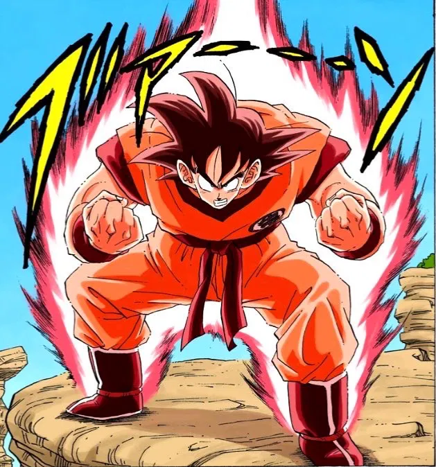 Avatar of {[SAIYAN SAGA]} {["KAIOKEN!!!"]}