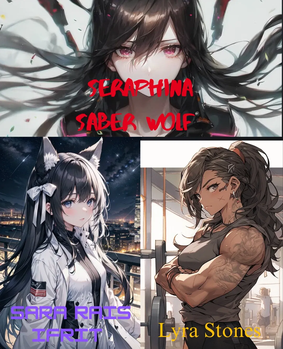 Avatar of Sara, Wolf and Lyra 