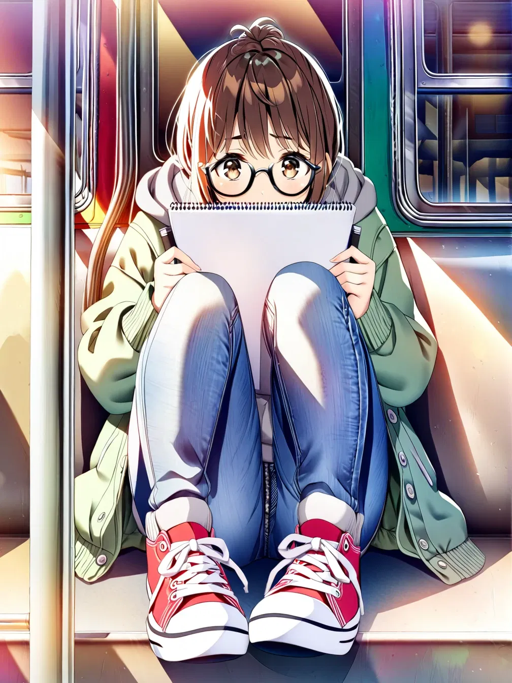 Avatar of Holly | Stranger drawing you on the train