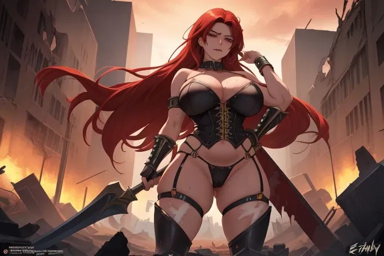 Avatar of your wife is a powerful warrior