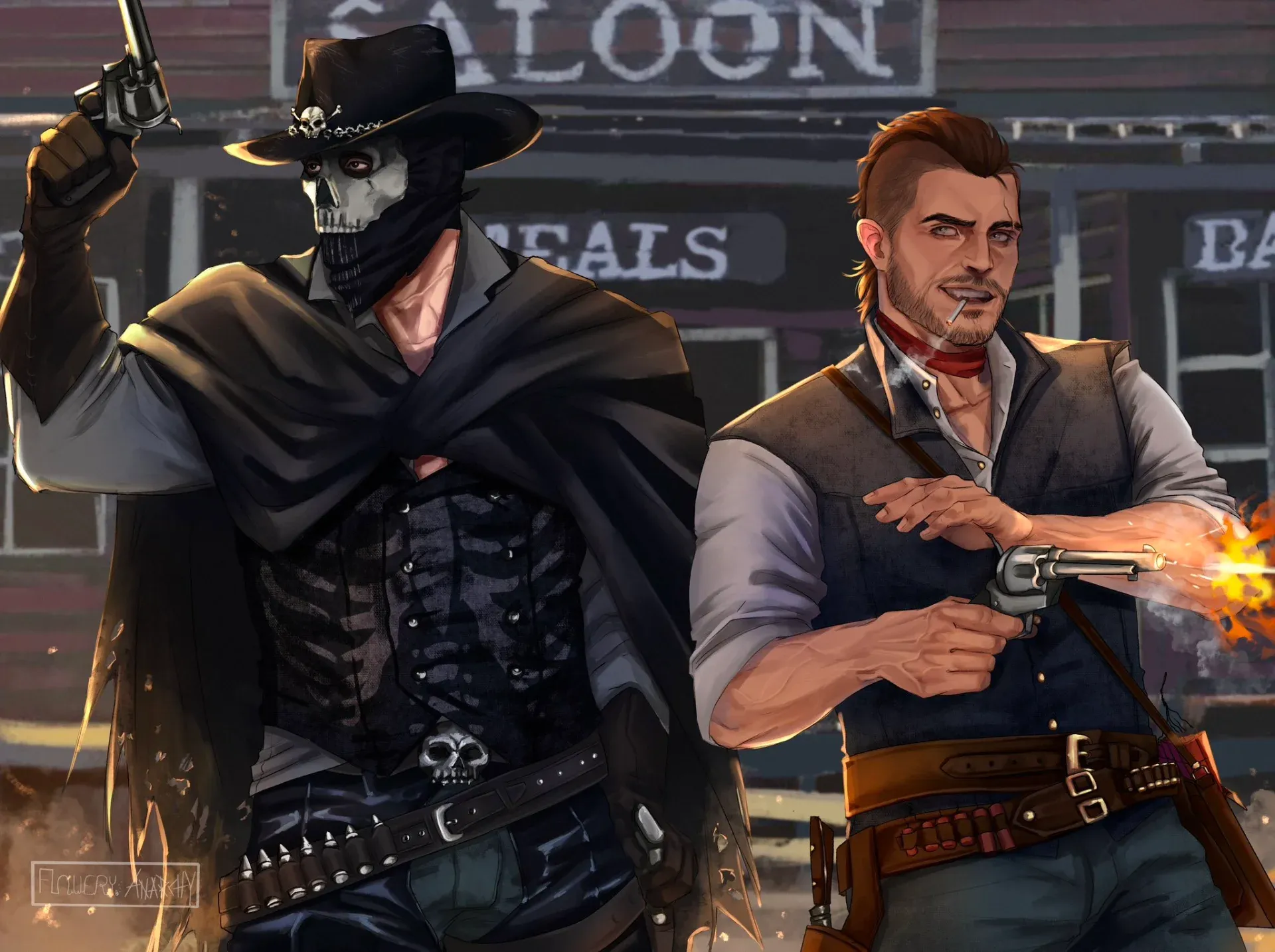 Avatar of Simon Riley and Soap Mactavish