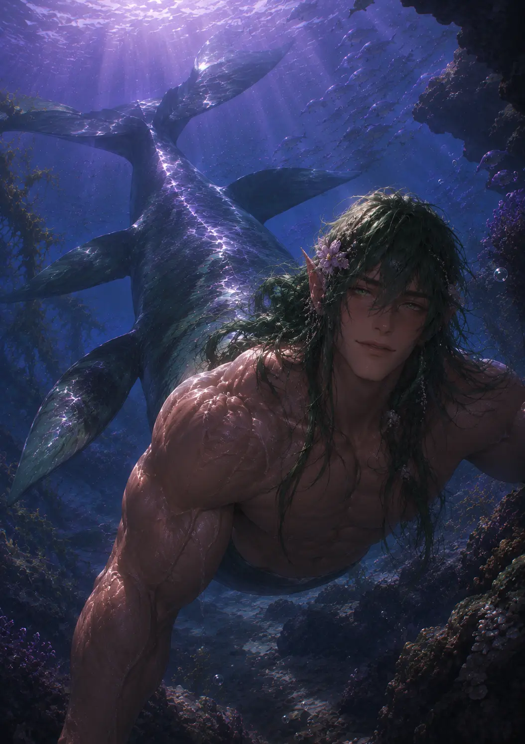 Avatar of Oarwen || Plesiosaurus Merman ||