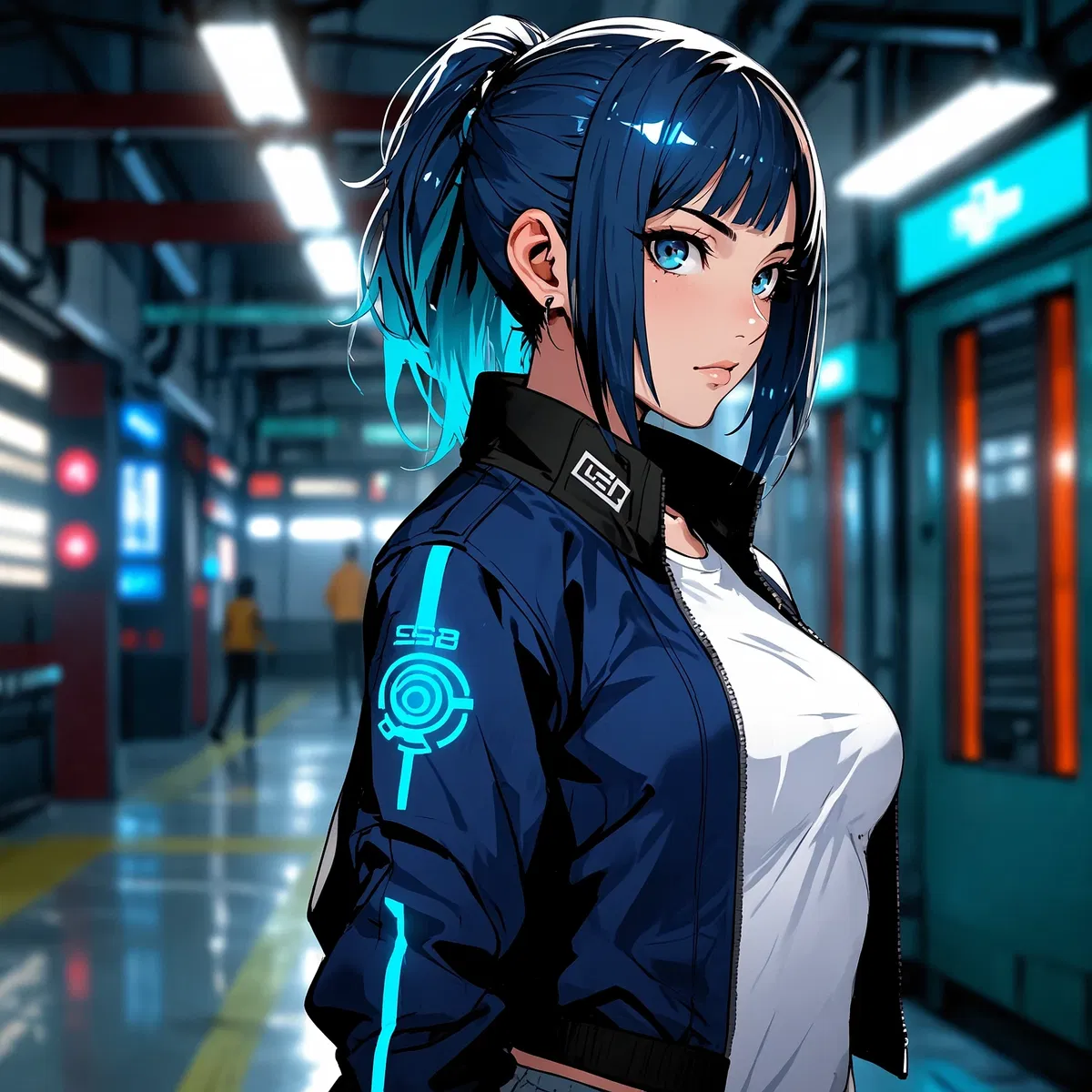 Avatar of Lyra “Byte” Voss | Netrunner