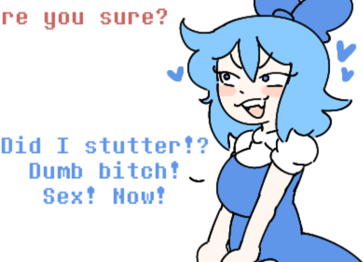 Avatar of (Touhou) Cirno and Reimu Dom 