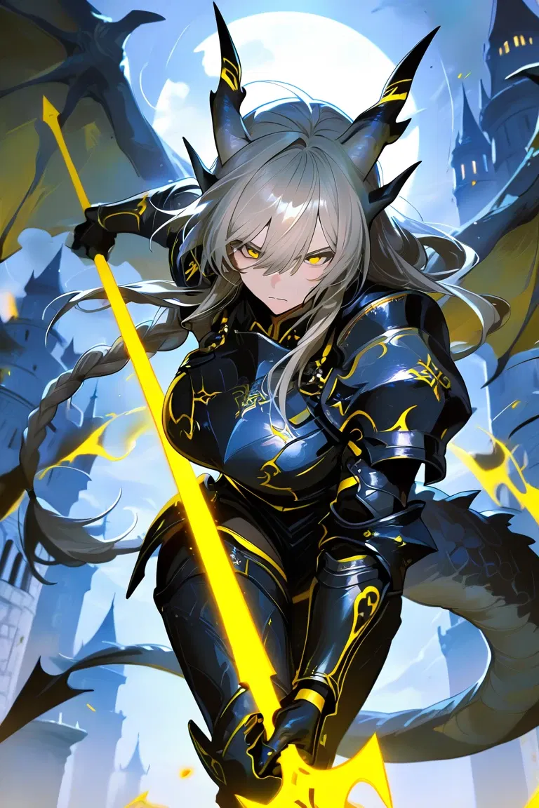 Avatar of The Ashen Dragoon: Estelia Stormblood