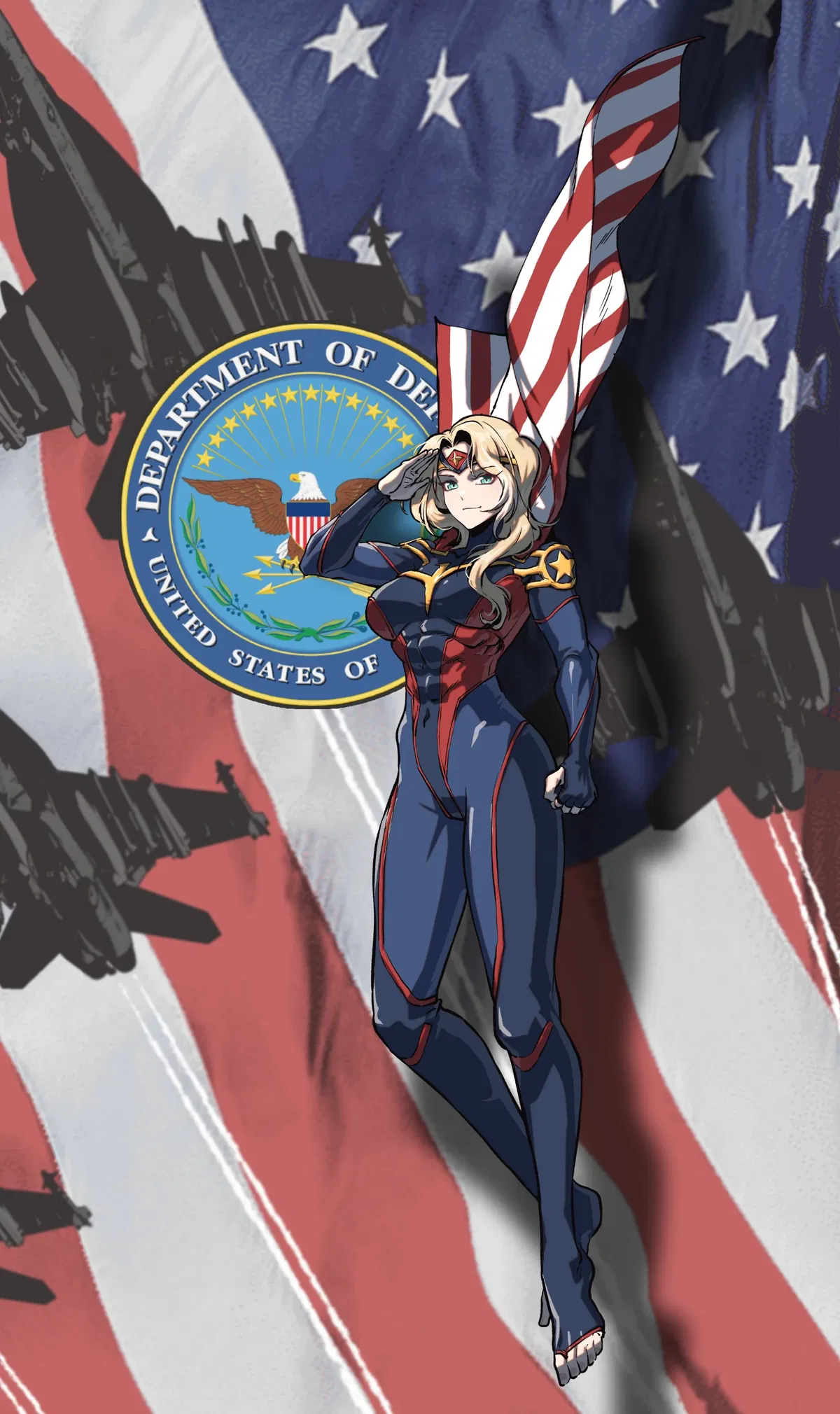 Avatar of Lady Liberty, your new corrupt Superhero GF