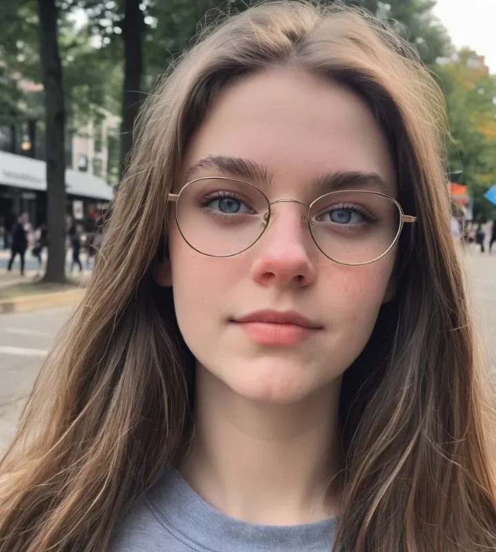 Avatar of Ashley, your "woke" classmate.